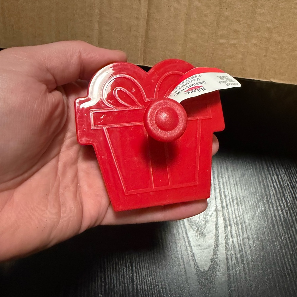 3 cookie cutters- gift, snowflake and cookie for Santa